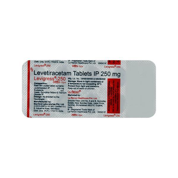 Levigress 250mg Tablet 10'S
