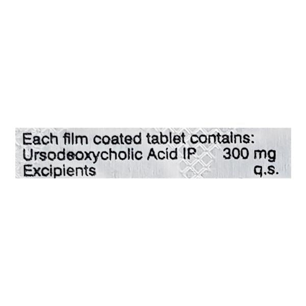 Ursodil 300mg Tablet 10'S