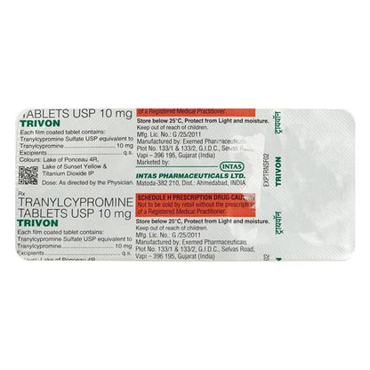 TRIVON 10mg Tablet 10's