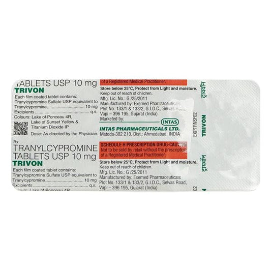 TRIVON 10mg Tablet 10's
