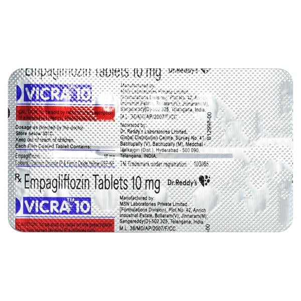 VICRA 10 Tablet 10's