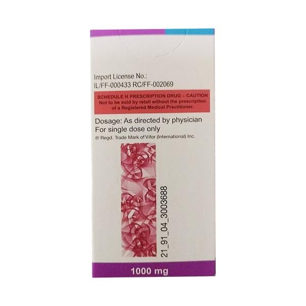 REVOFER 1000mg Injection 20ml