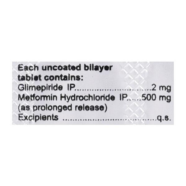 Metgli 2mg Tablet 10'S