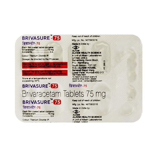 BRIVASURE 75 Tablet 10's