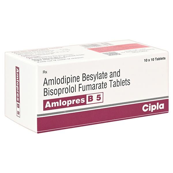 AMLOPRES B 5 Tablet 10's