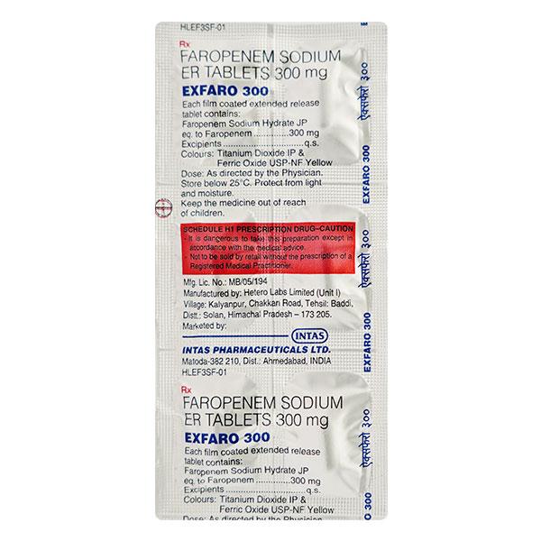 EXFARO 300 Tablet 6's