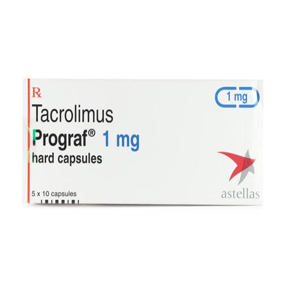 PROGRAF 1mg Hard Capsule 10's