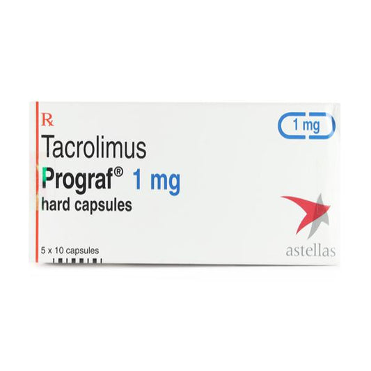 PROGRAF 1mg Hard Capsule 10's