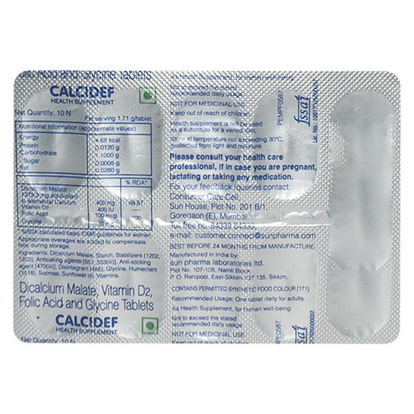 CALCIDEF Tablet 10's