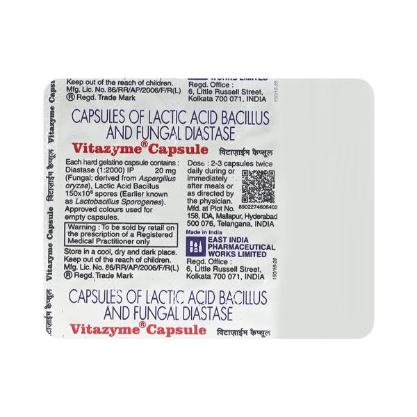 Vitazyme Capsule 10'S