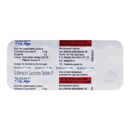 Soliten 5mg Tablet 10'S
