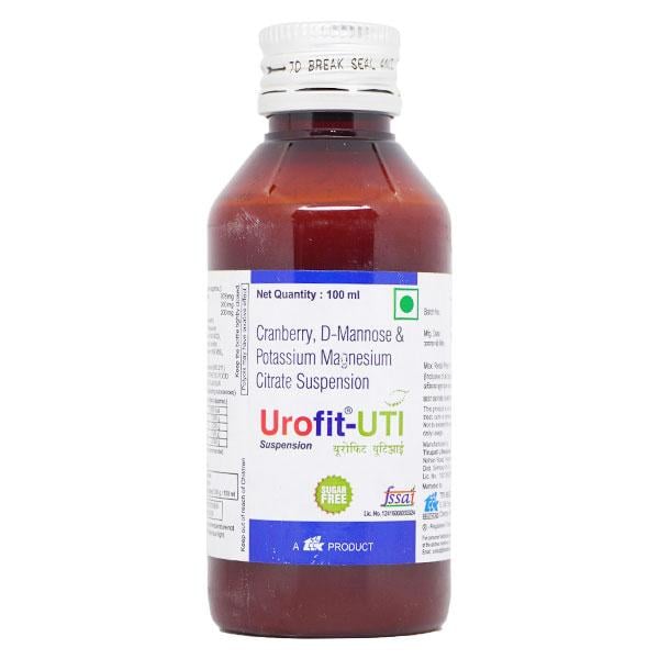 Urofit Uti Sugar Free Suspension 100ml