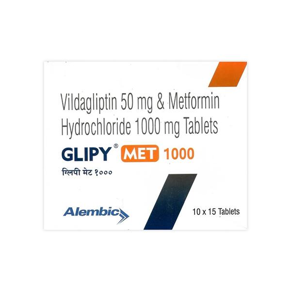 GLIPY MET 1000 Tablet 15's