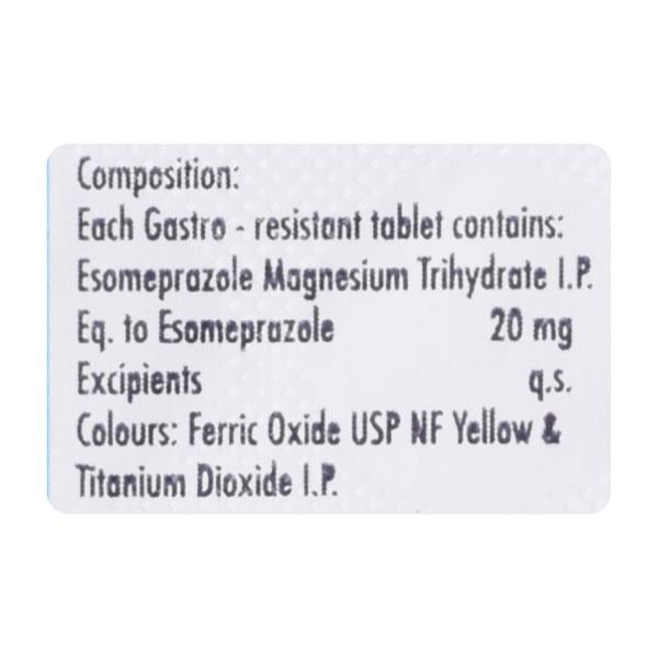 ESOKEM 20mg Tablet 15's