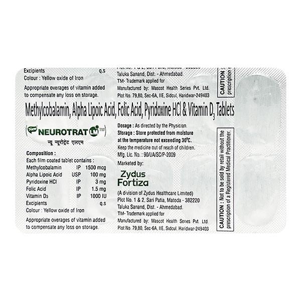 NEUROTRAT LM NEW Tablet 10's