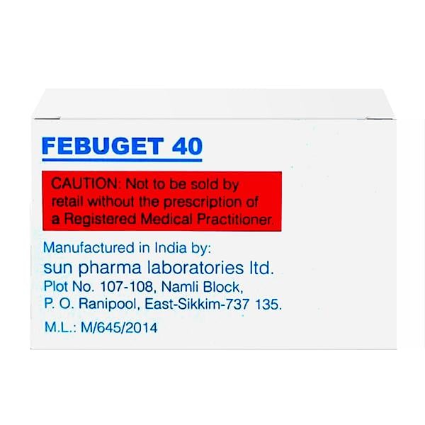 FEBUGET 40 Tablet 15's