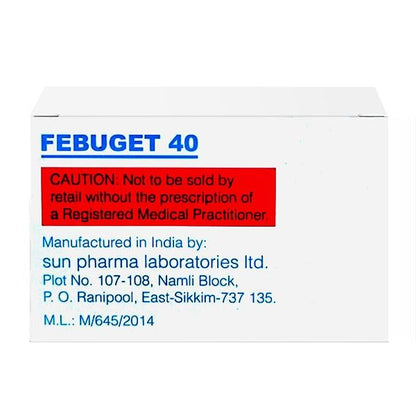 FEBUGET 40 Tablet 15's