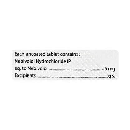 NEBIMET 5mg Tablet 10's