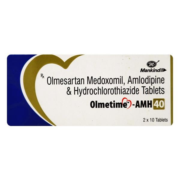 Olmetime Amh 40mg Tablet 10'S