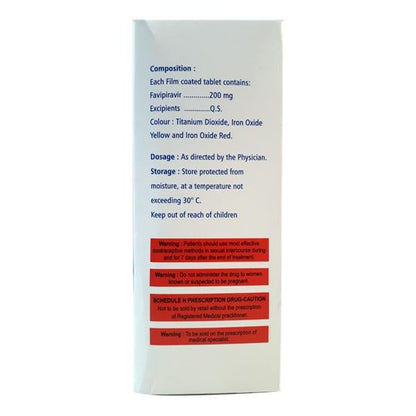 FAVIJAJ 200 Tablet 10's