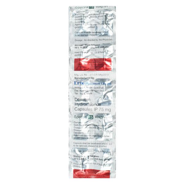 Spectra 75mg Capsule 10'S