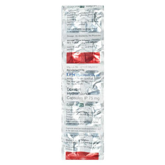 Spectra 75mg Capsule 10'S