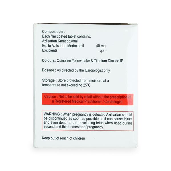 AZUTAN 40mg Tablet 15's