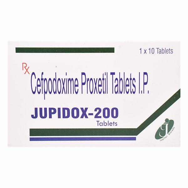 JUPIDOX 200mg Tablet 10's