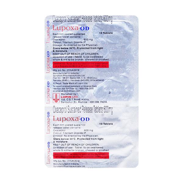 Lupoxa OD 600mg Tablet 10'S