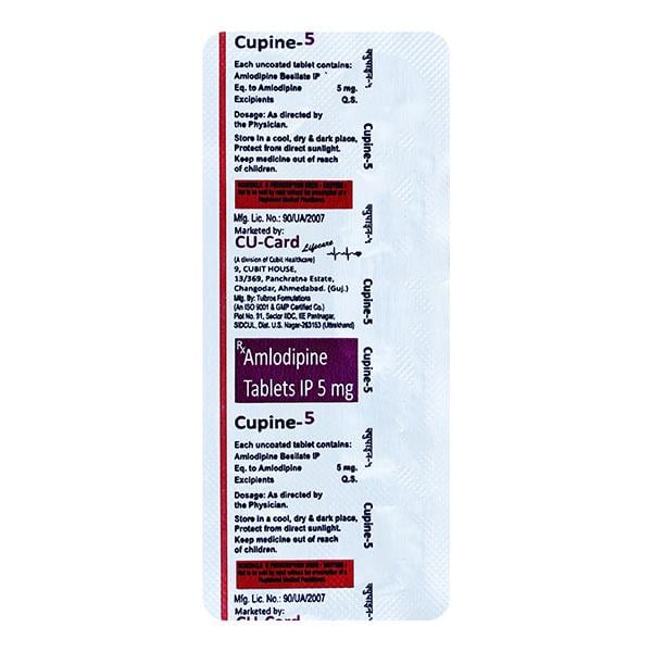 CUPINE 5 Tablet 10's