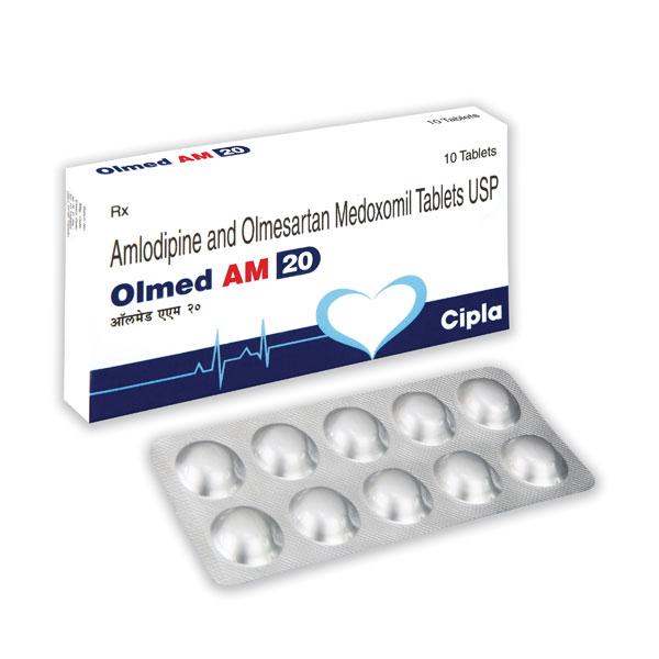 OLMED AM 20 Tablet 10's