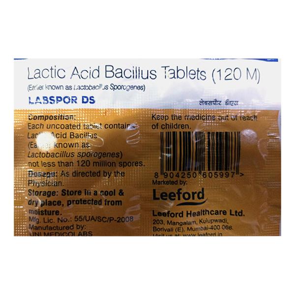 LABSPOR DS Tablet 20's