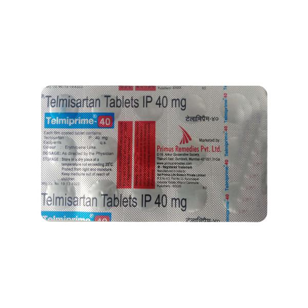 TELMIPRIME 40 Tablet 15's