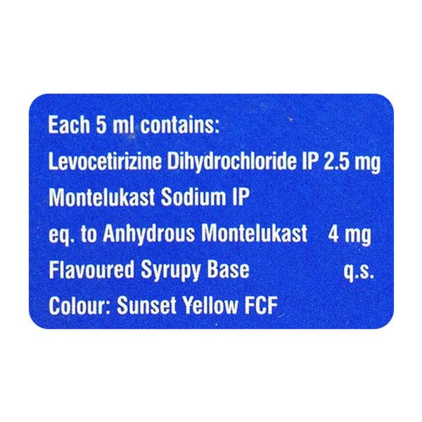Levokast 4/2.5mg Suspension 60ml