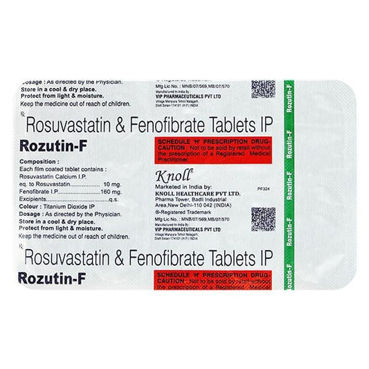 ROZUTIN F 10 Tablet 10's