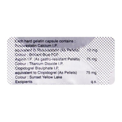 Unistar Gold 10/75mg Capsule 10'S