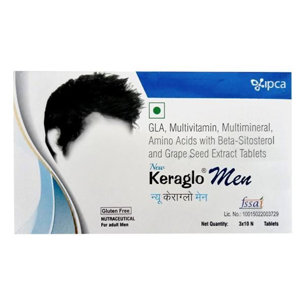 KERAGLO MEN NEW GLUTEN FREE Tablet 10's