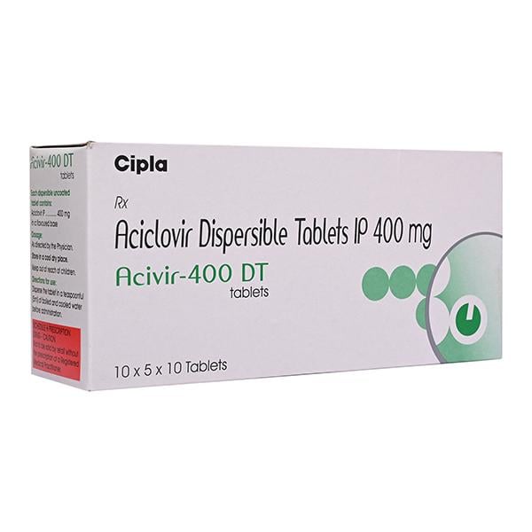 ACIVIR 400 DT Tablet 10's