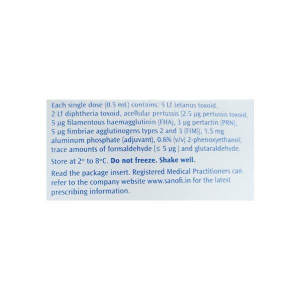 Adacel Injection 0.5ml