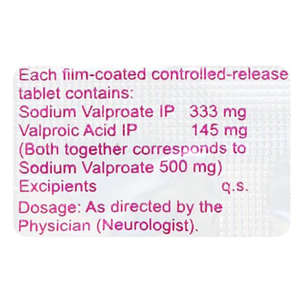 Valrate CR 500mg Tablet 10'S