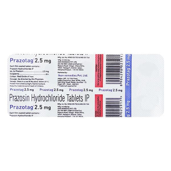 PRAZOTAG 2.5 Tablet 10's