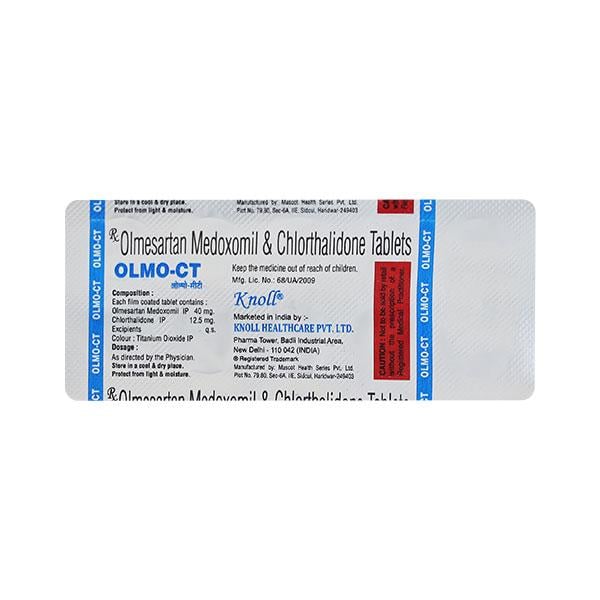 OLMO CT 40mg Tablet 10's