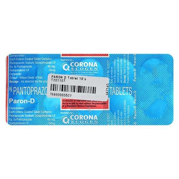 PARON D Tablet 10's