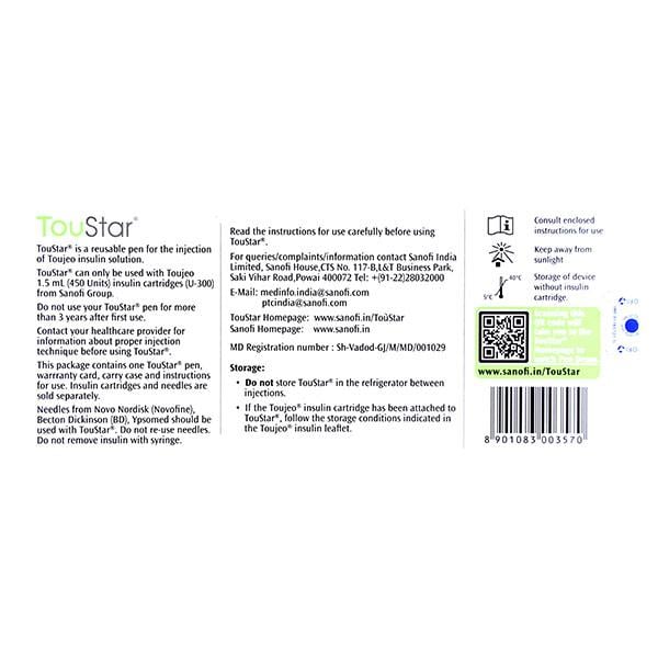 TOUSTAR REUSABLE Pen(Device) 1's