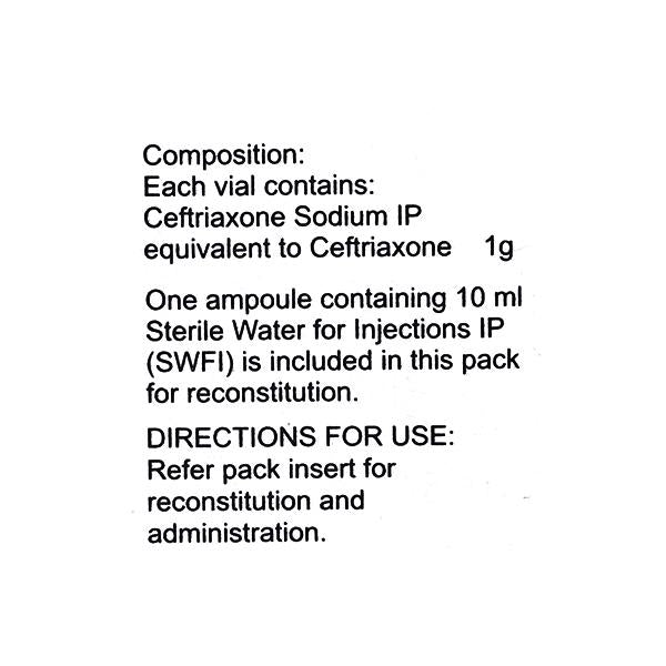 Monocef 1gm Injection 1's