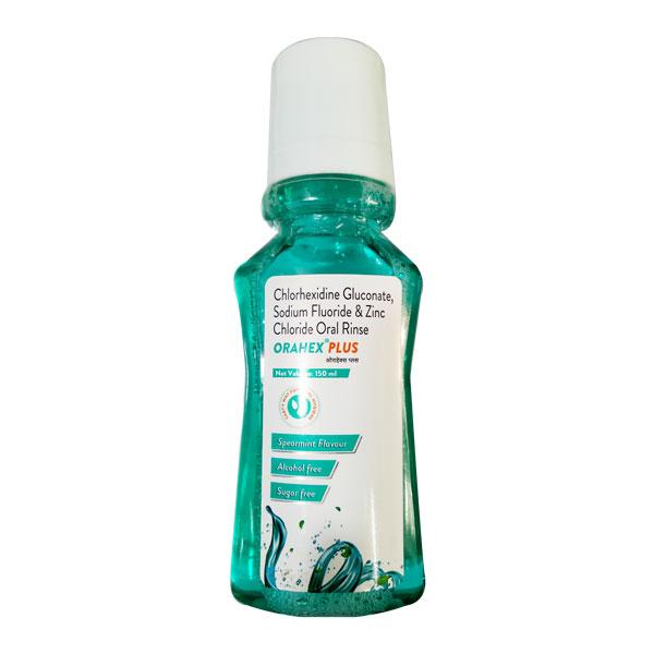ORAHEX PLUS SUGAR FREE SPEARMINT FLAVOUR Oral Rinse 150ml