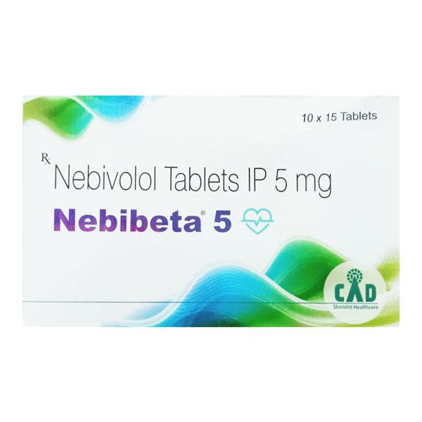 NEBIBETA 5 Tablet 15's