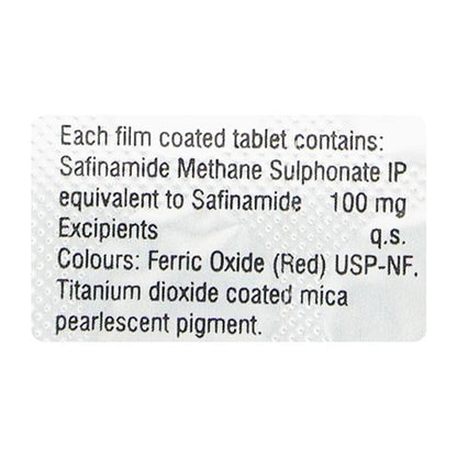 XAFINACT 100mg Tablet 10's - Global Surgicals