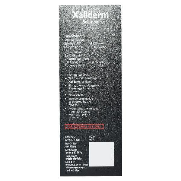 XALIDERM Solution 50ml - Global Surgicals