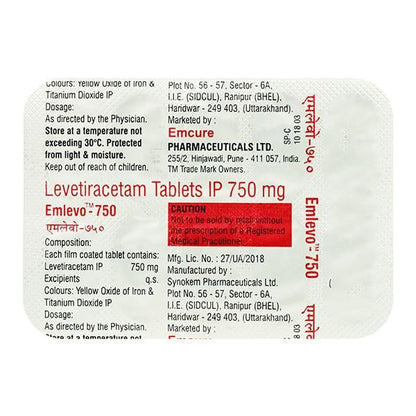 Emlevo 750mg Tablet 10'S